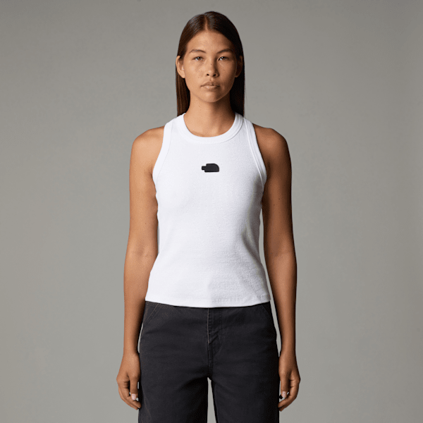 The North Face Women’s Slim Rib Tank Top Tnf White