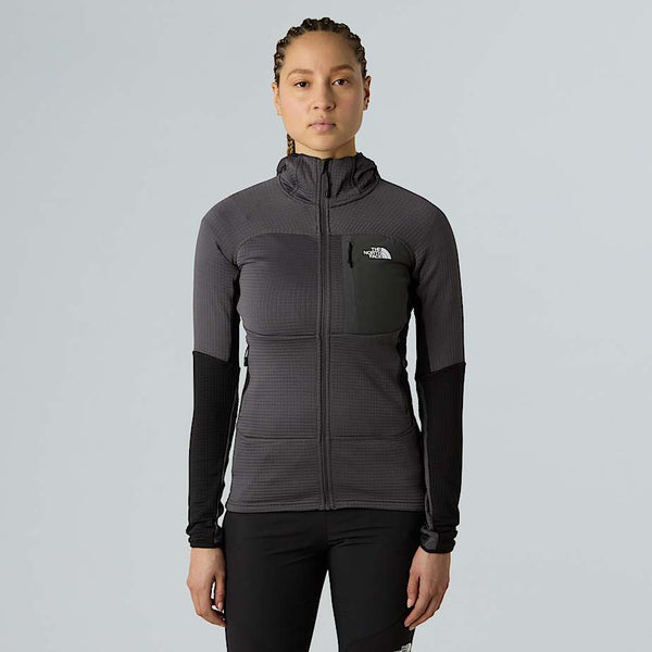 The North Face Stormgap Power Grid™ Hooded Jacket Anthracite Grey-tnf Black female