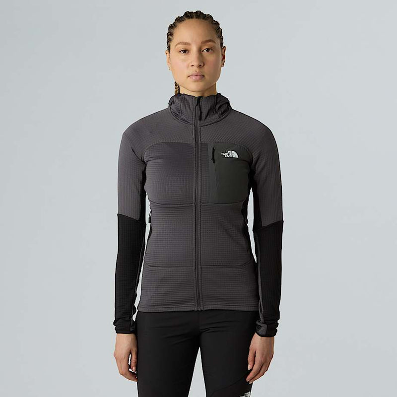The North Face Stormgap Power Grid™ Hooded Jacket Anthracite Grey-tnf Black female