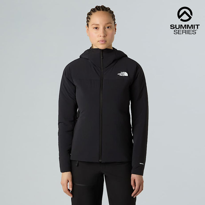 The North Face Summit Casaval Hybrid Hooded Midlayer Hoodie Tnf Black female