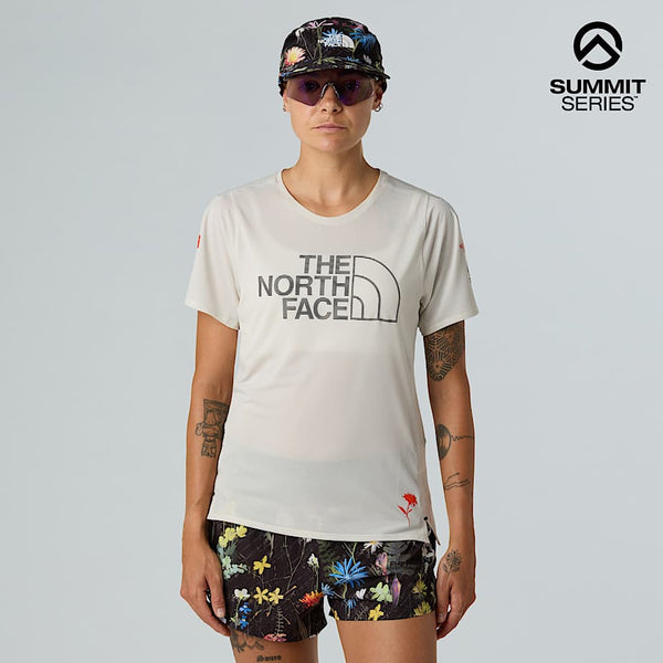 The North Face Summit High Trail Graphic T-shirt Calacatta female