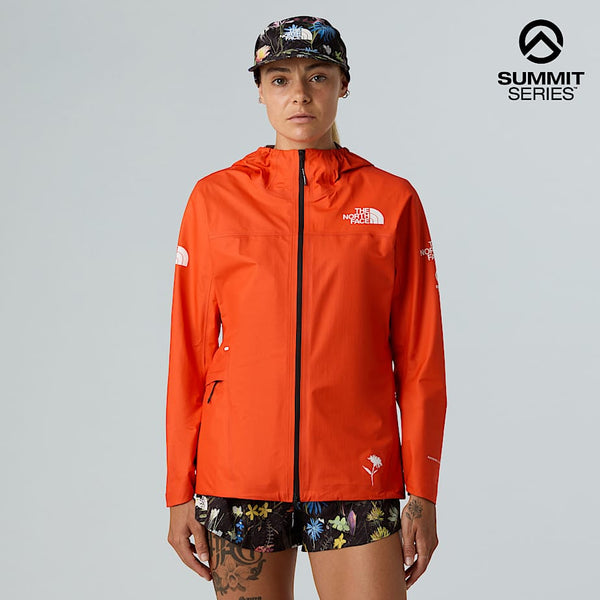 The North Face Summit Superior Futurelight™ Graphic Jacket Acrylic Orange female