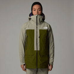 The North Face Women's Summit Verbier Gore-tex® Jacket Clay Grey-forest Olive 