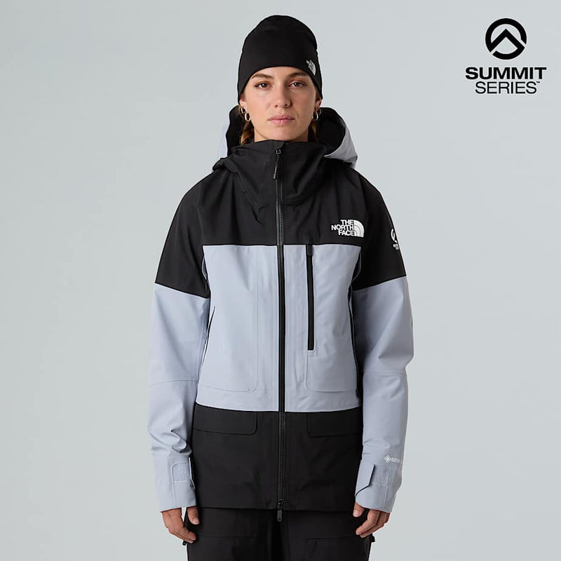 The North Face Summit Verbier Gore-tex® Jacket Tnf Black-blue Flax female