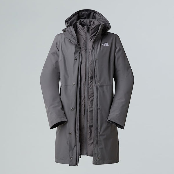The North Face Suzanne 3-in-1 Triclimate Jacket Smoked Pearl female