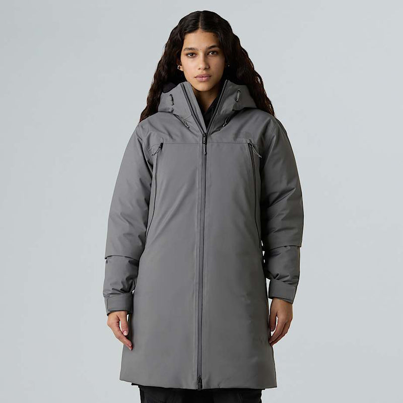 The North Face Tnf Range Down Parka Smoked Pearl female