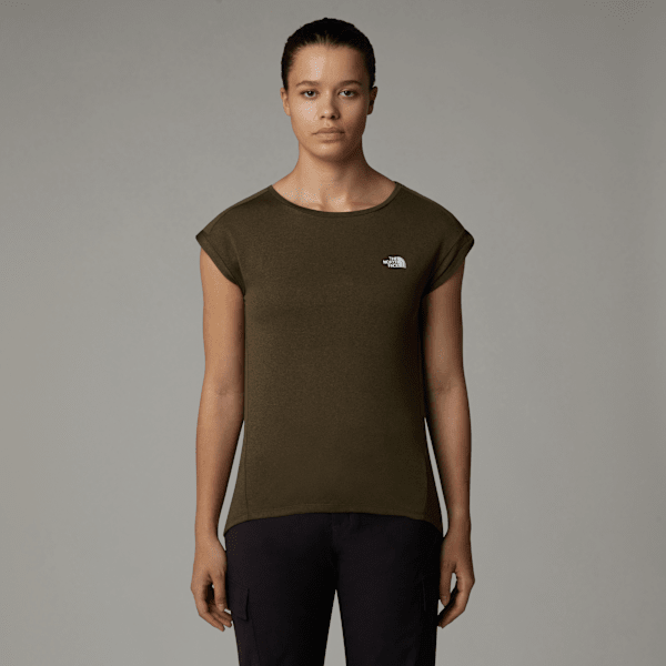 The North Face Women’s Tanken Tank Top New Taupe Green Light Heather