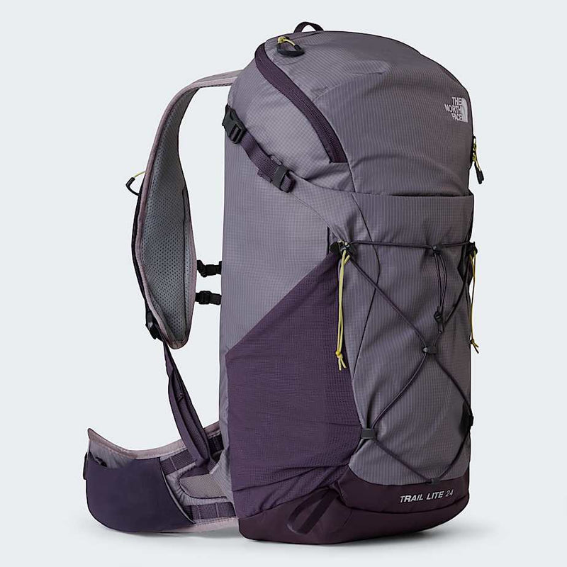 The North Face Trail Lite Backpack 24l Transcendent Grey endless Dusk pear /L