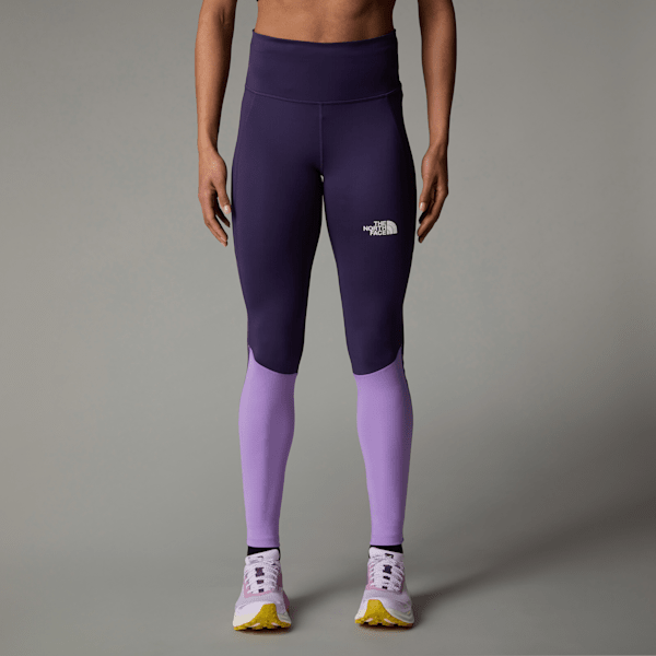 The North Face Women’s Trail Run Leggings Eternal Purple-purple Granite 