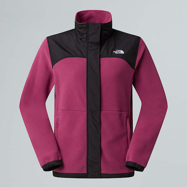 The North Face Tundra Fleece Jacket Cyber Berry-tnf Black female