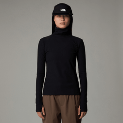 The North Face Women's Turtleneck Long-sleeve Top Tnf Black 