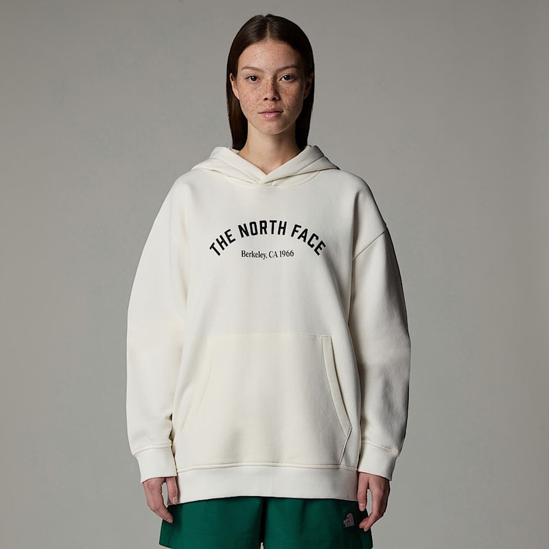 The North Face Varsity Graphic Hoodie White Dune female