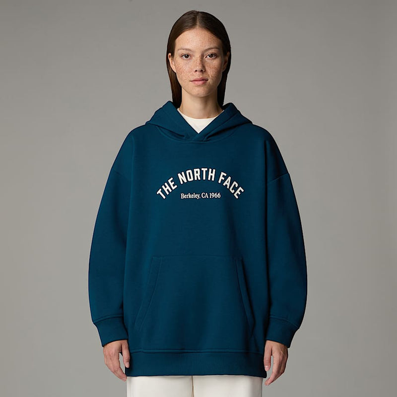 The North Face Varsity Graphic Hoodie Midnight Petrol female