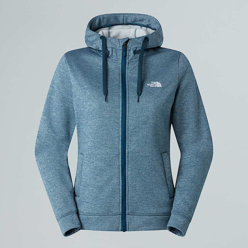 The North Face Wenhaver Hooded Fleece Midnight Petrol Light Heather female