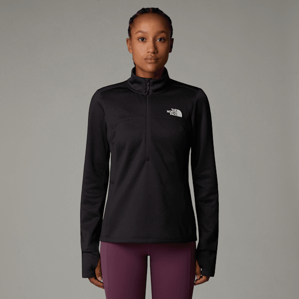 The North Face Women's Winter Warm Pro 1/4 Zip Fleece Tnf Black