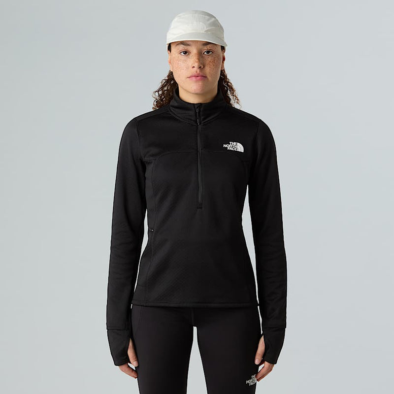 The North Face Winter Warm Pro 1/4 Zip Fleece Tnf Black female