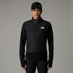 The North Face Women's Winter Warm Pro Full-zip Jacket Tnf Black-tnf Black Trail Reflective Print