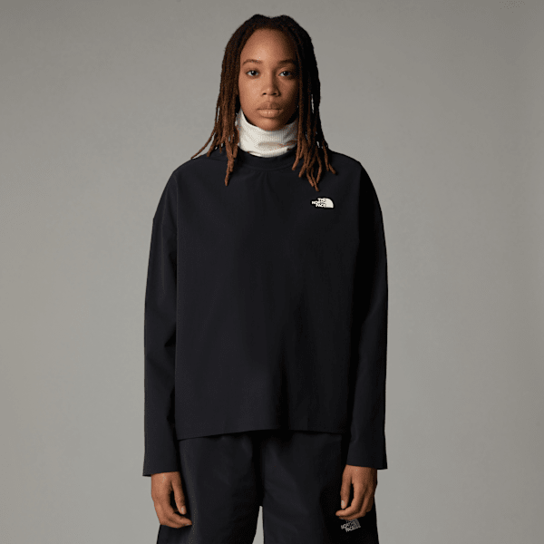 The North Face Women's Woven Long-sleeve T-shirt Tnf Black