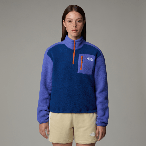 The North Face Women’s Yumiori / Zip Fleece Jacket Estate Blue-indigo Plum-iron Bronze