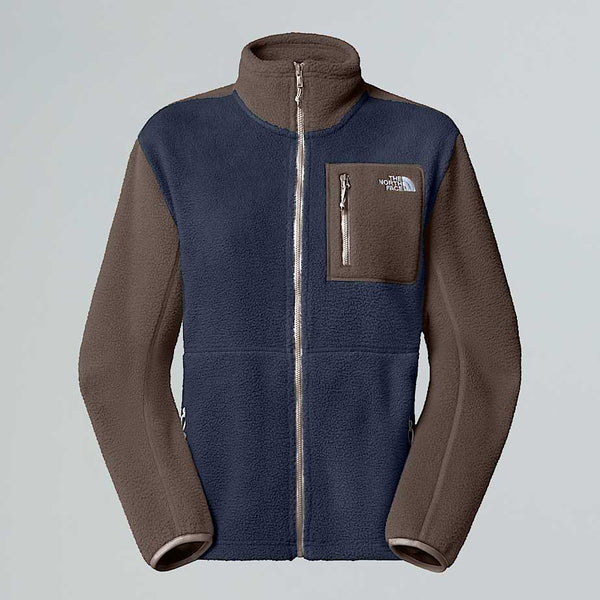 The North Face Yumiori Full-zip Fleece Jacket Summit Navy-smokey Brown-tnf Black female