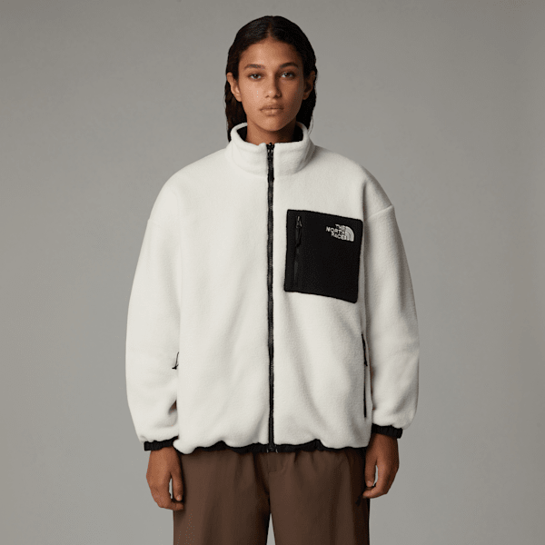 The North Face Women's Yumiori Reversible Fleece Jacket Tnf Black-tnf White Dune 