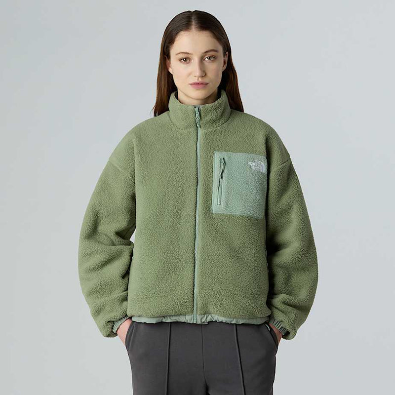 The North Face Yumiori Reversible Fleece Jacket Slate Moss bark Mist