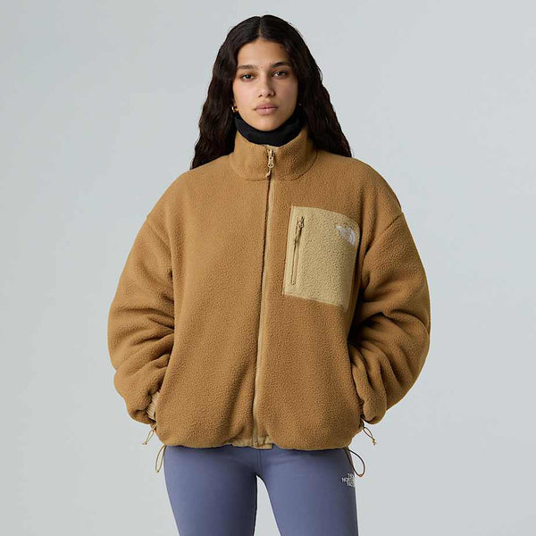 The North Face Yumiori Reversible Fleece Jacket Khaki Stone-utility Brown female