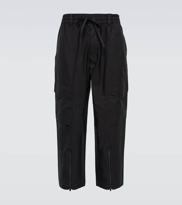 Y-3 Cotton-blend cargo pants