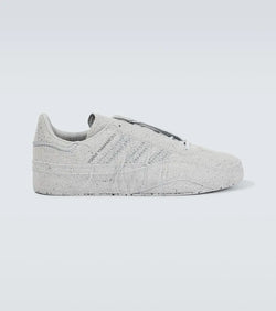 Y-3 Gazelle embroidered suede sneakers