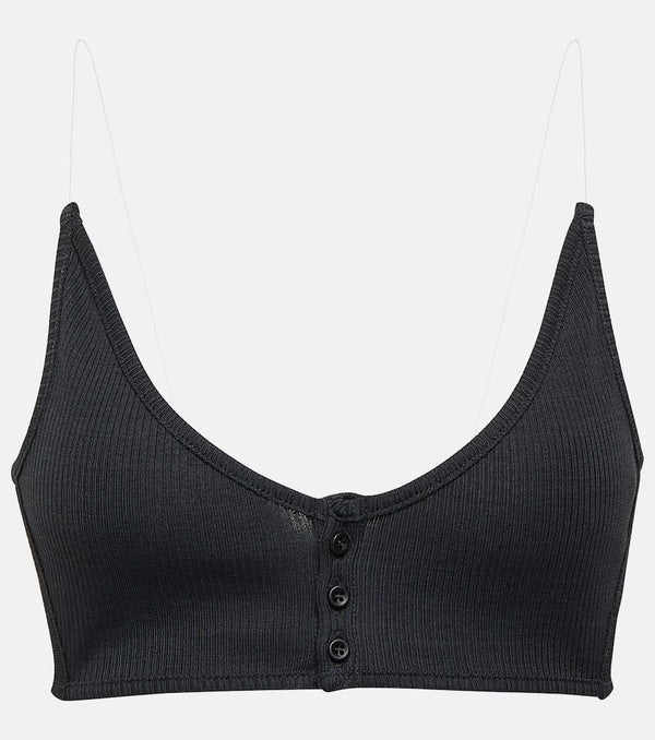 Y/Project Cotton jersey bralette