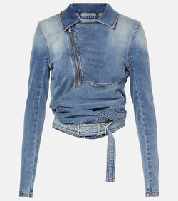 Y/Project Denim wrap jacket