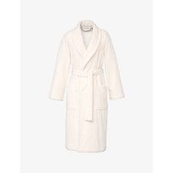 Yves Delorme Etoile shawl-lapel cotton-blend robe | LYBSTORE