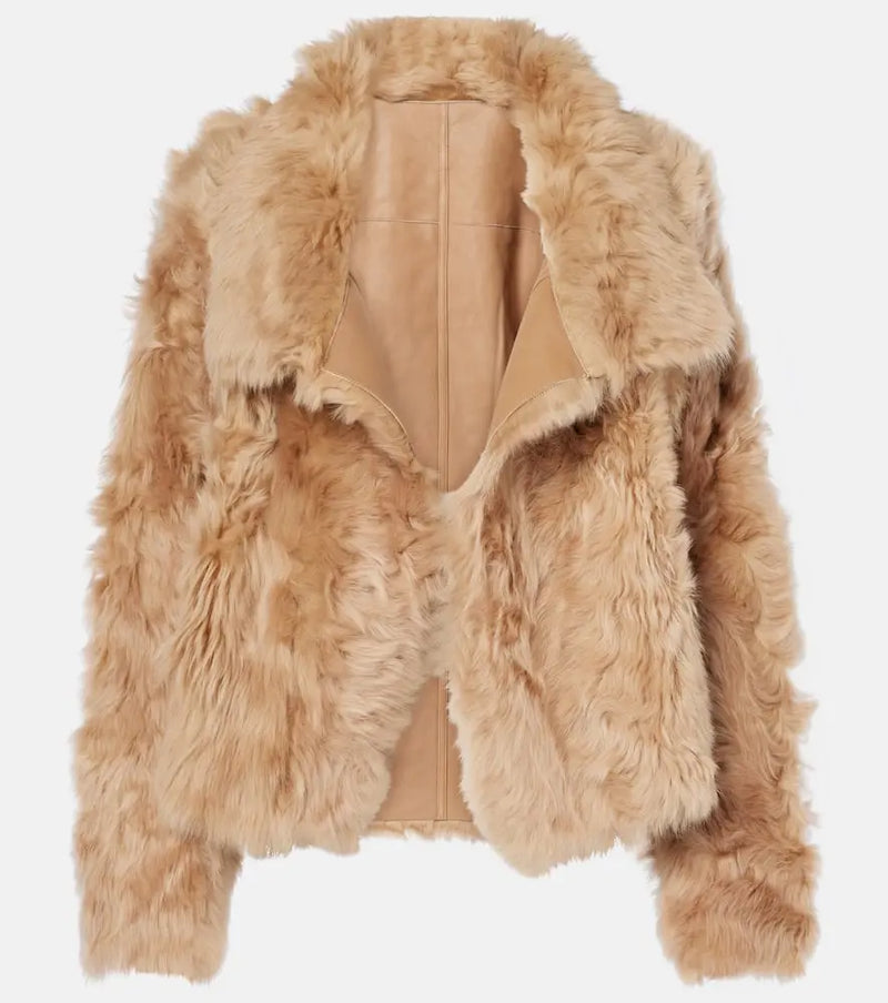 Yves Salomon Meteo Veste shearling jacket