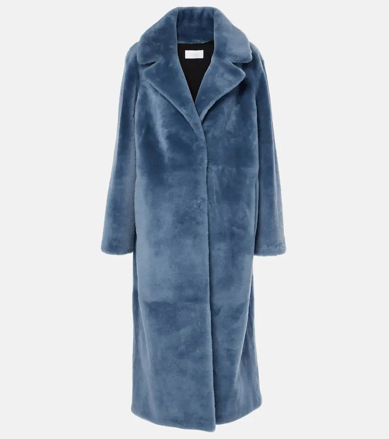 Yves Salomon Meteo shearling coat | LYBSTORE