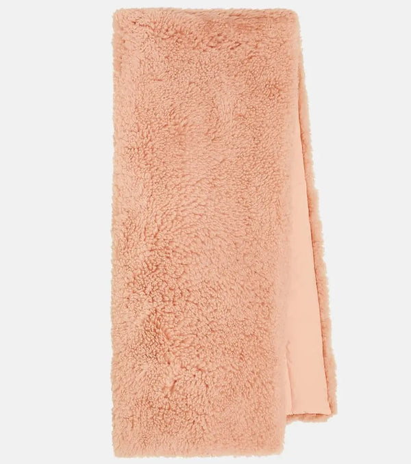 Yves Salomon Padded shearling scarf | LYBSTORE