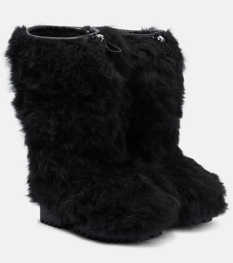 Yves Salomon Shearling boots | LYBSTORE