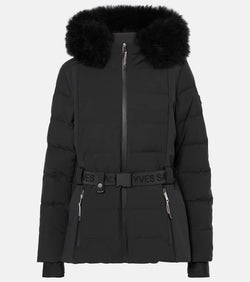 Yves Salomon Shearling-trimmed ski jacket