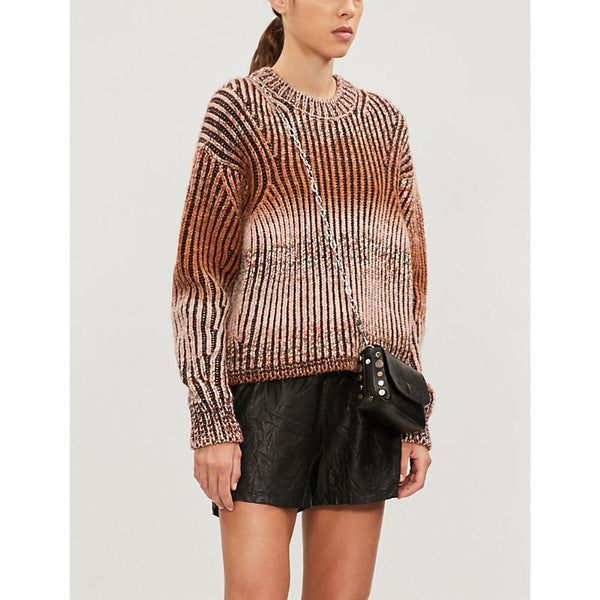 Womens Zadig&Voltaire Textured leather shorts