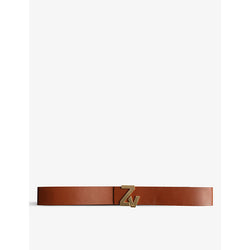 Zadig&Voltaire ZV Initiale leather belt