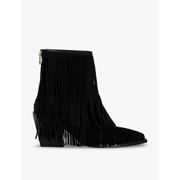 Zadig&Voltaire Cara tassel-embellished suede ankle boots