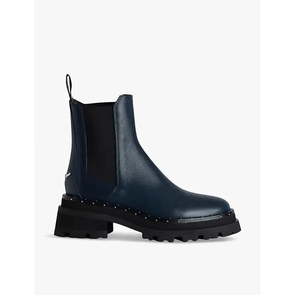 Zadig&Voltaire Ride logo-plaque leather Chelsea boots | Zadig&Voltaire