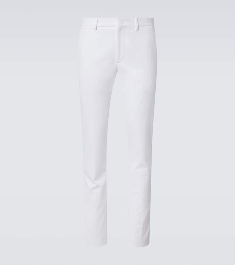 Zegna Comfort mid-rise cotton chinos