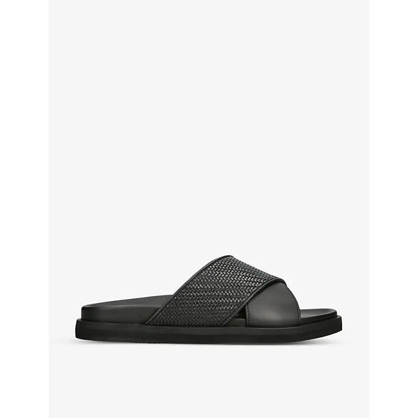 Zegna Panarea leather sandals