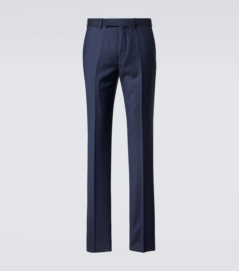 Zegna Trofeo wool slim pants