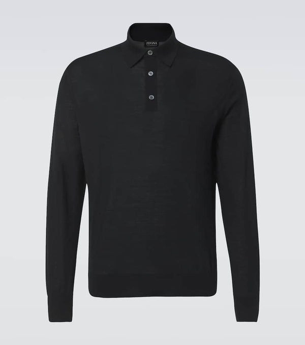 Zegna Wool polo shirt