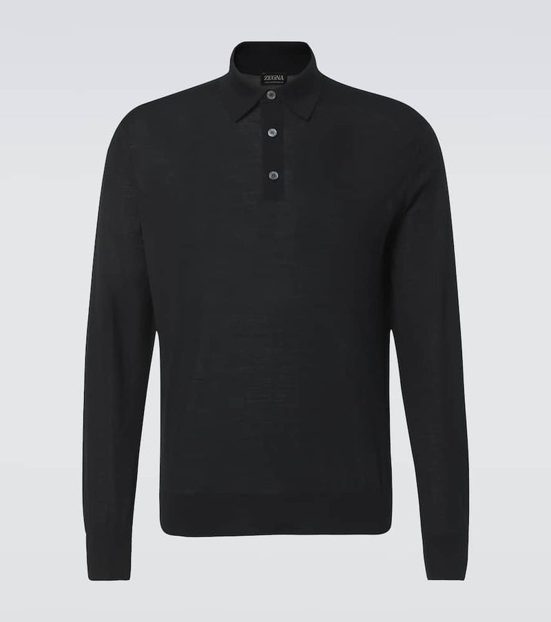 Zegna Wool polo shirt