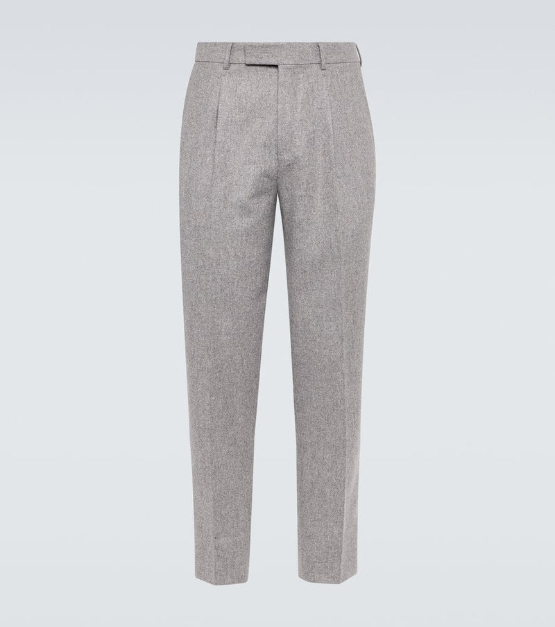 Zegna Wool straight pants