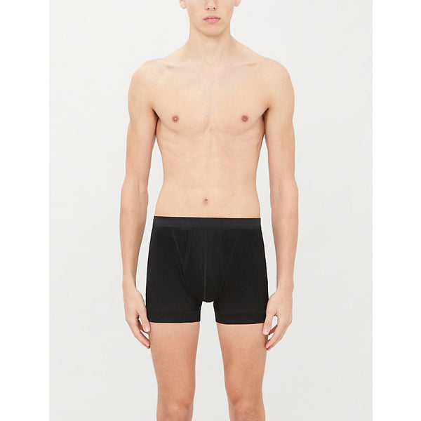 Mens Zimmerli Classic jersey boxer briefs