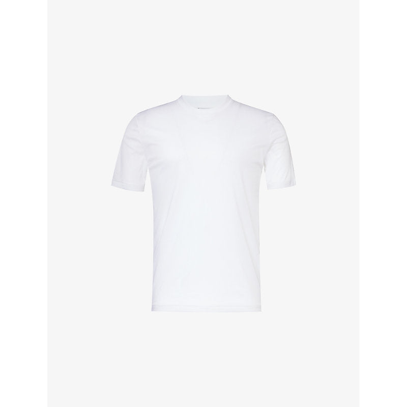 Mens Zimmerli Crewneck cotton-jersey T-shirt