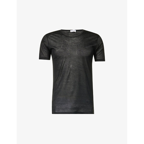 Mens Zimmerli Royal Classic semi-sheer cotton-jersey T-shirt